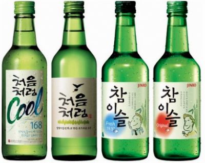 Соджу - корейская водка